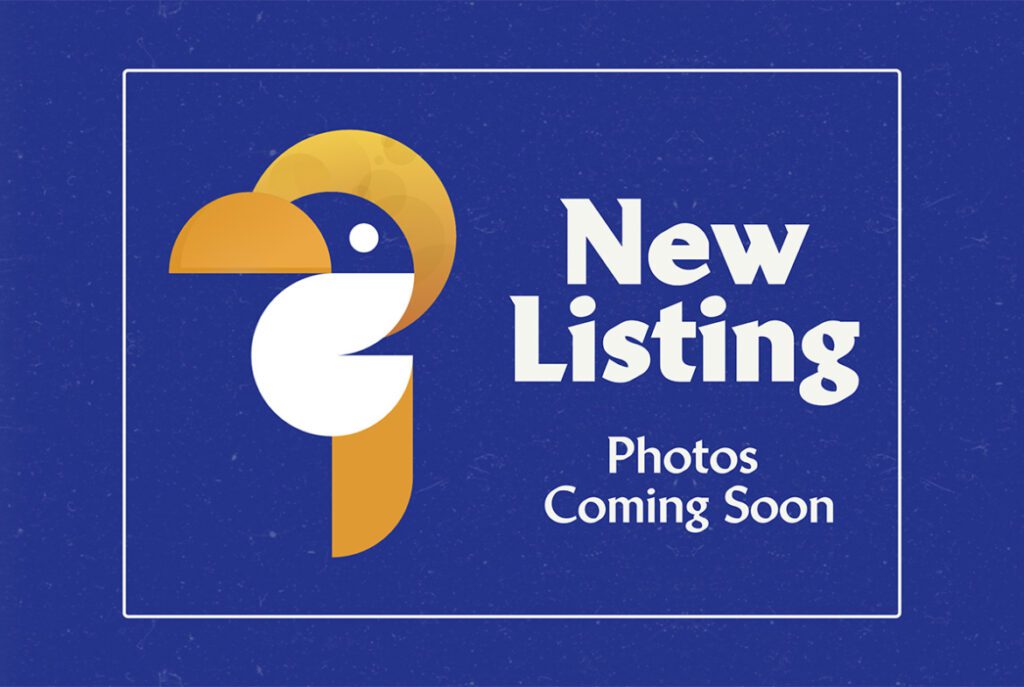 New listing announcement, photos coming soon.